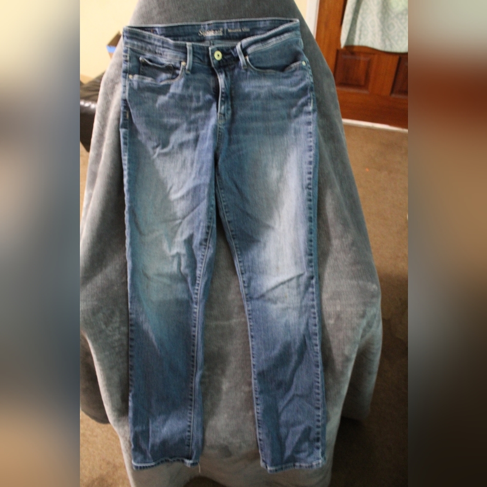 Levis Signature Jeans Womens Size 10 Blue Denim Modern Slim